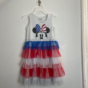 Disney Minnie Mouse Red White and Blue Summer Dress